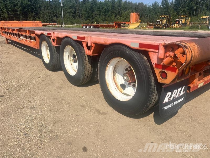 Peerless 52 ft Tri/A Folding Neck Trailer Tieflader