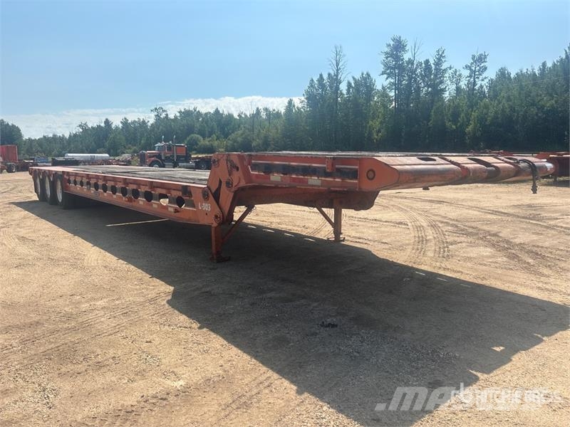 Peerless 52 ft Tri/A Folding Neck Trailer Tieflader