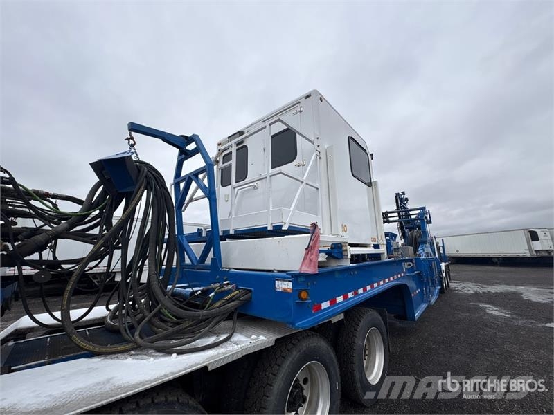 Peerless CH-55-24A 24 Wheel Coil Tubing Reel Trailer Оборудование для переработки
