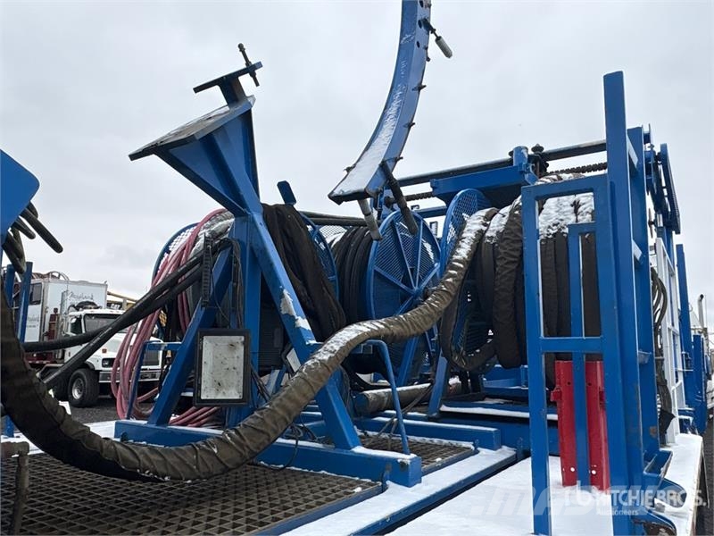 Peerless CH-55-24A 24 Wheel Coil Tubing Reel Trailer Оборудование для переработки