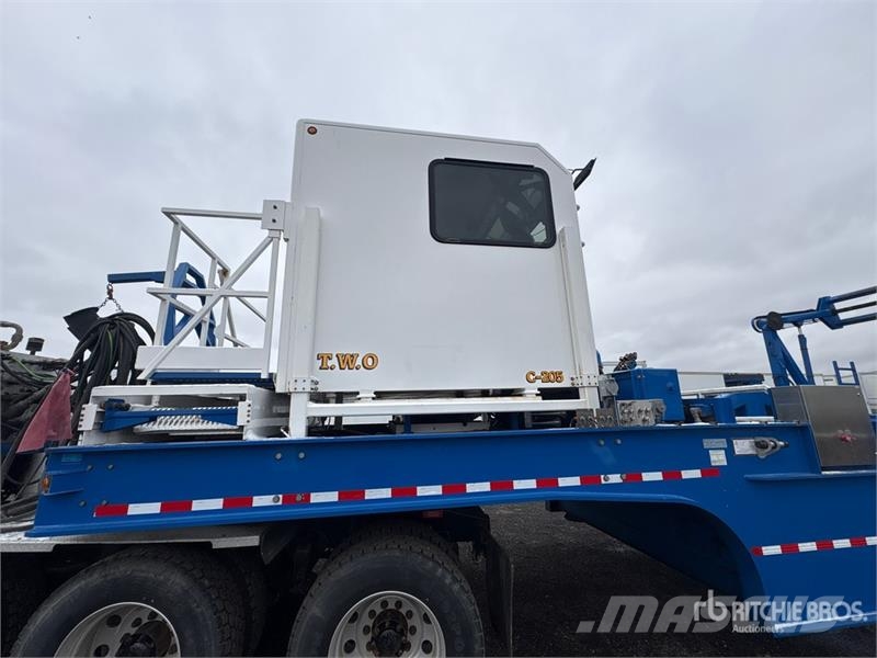 Peerless CH-55-24A 24 Wheel Coil Tubing Reel Trailer Оборудование для переработки