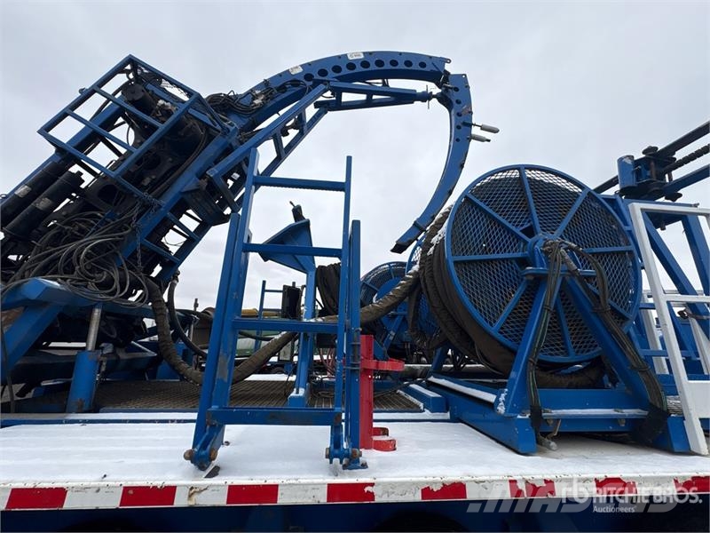 Peerless CH-55-24A 24 Wheel Coil Tubing Reel Trailer Оборудование для переработки