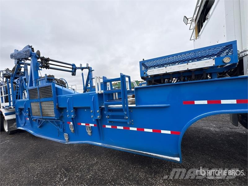 Peerless CH-55-24A 24 Wheel Coil Tubing Reel Trailer Оборудование для переработки