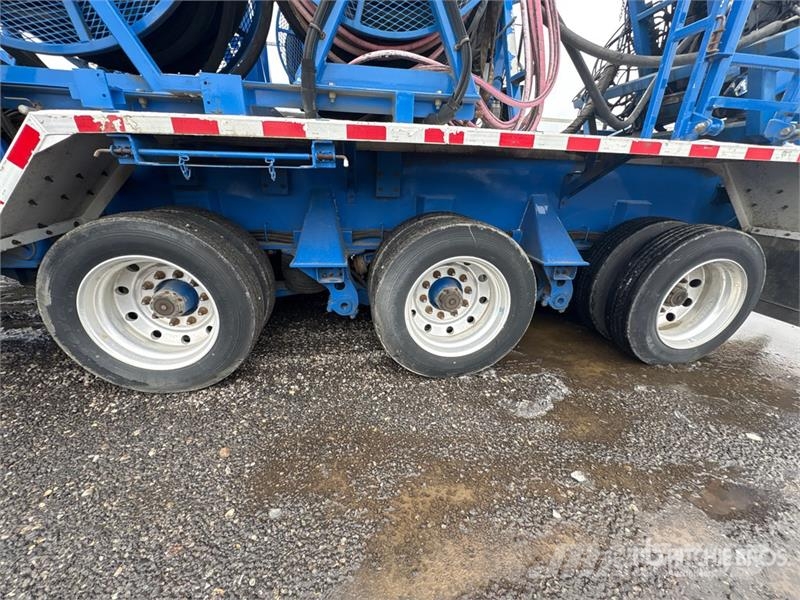 Peerless CH-55-24A 24 Wheel Coil Tubing Reel Trailer Оборудование для переработки