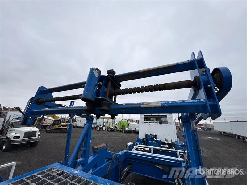 Peerless CH-55-24A 24 Wheel Coil Tubing Reel Trailer Оборудование для переработки
