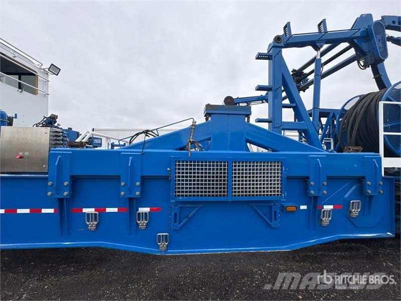 Peerless CH-55-24A 24 Wheel Coil Tubing Reel Trailer Оборудование для переработки