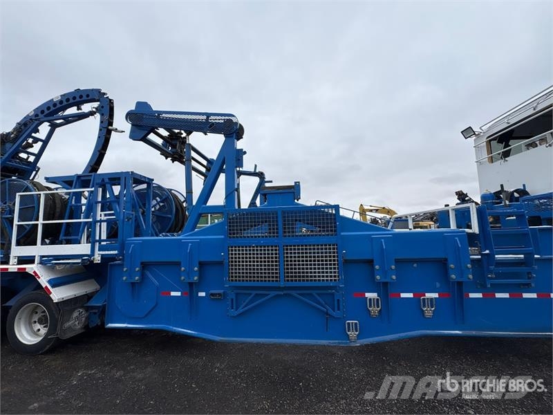 Peerless CH-55-24A 24 Wheel Coil Tubing Reel Trailer Оборудование для переработки