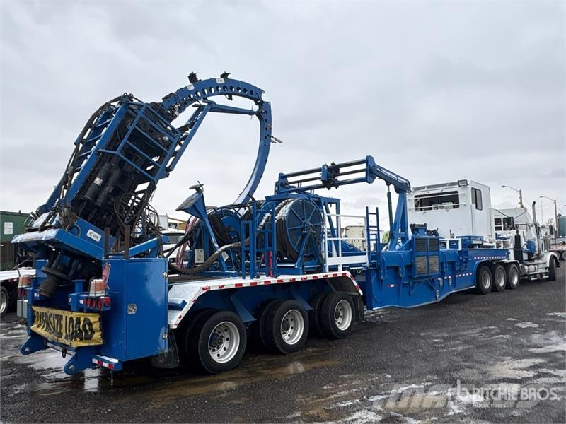 Peerless CH-55-24A Coil Tubing Reel Trailer Procesapparatuur en machines