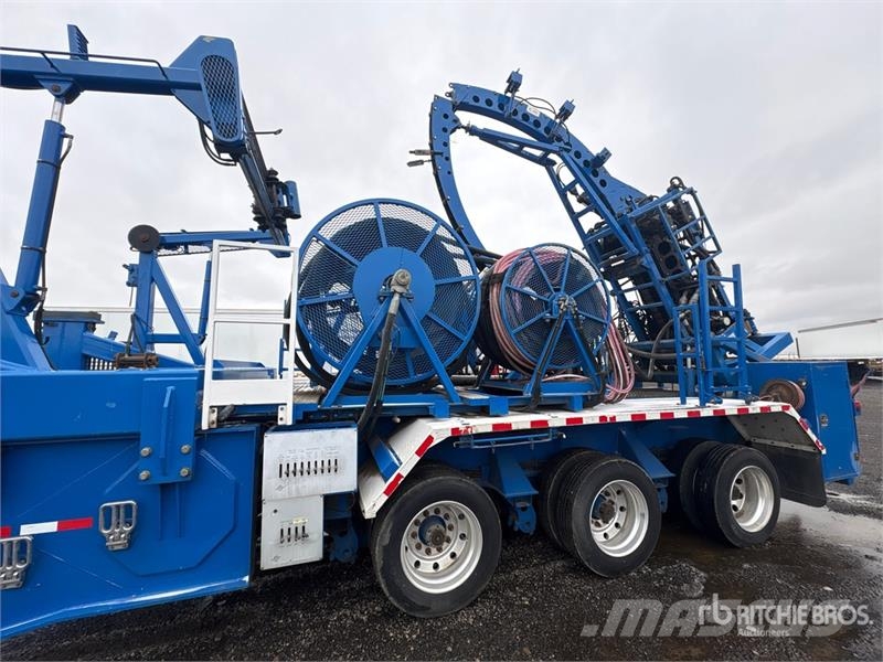 Peerless CH-55-24A Coil Tubing Reel Trailer Procesapparatuur en machines