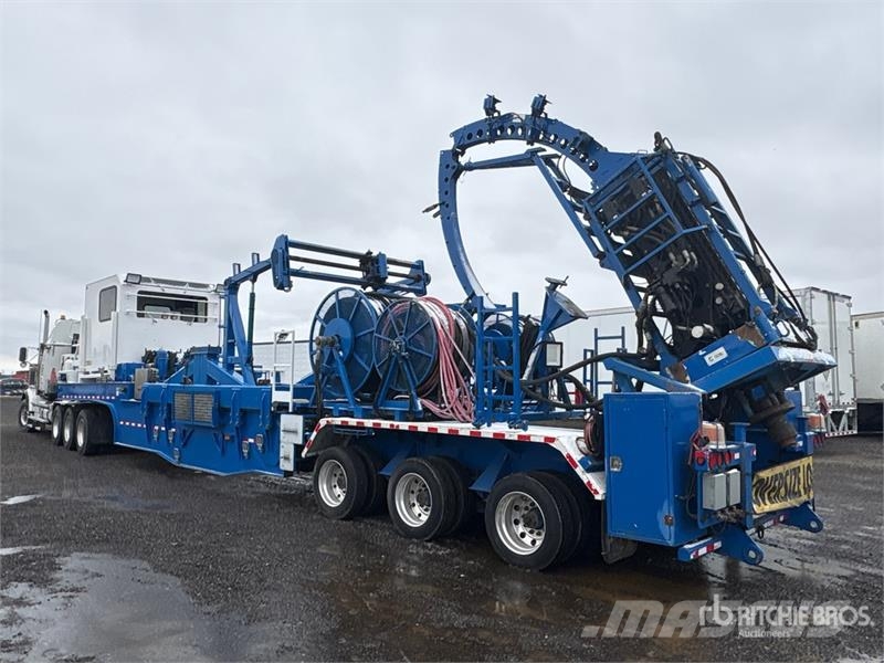 Peerless CH-55-24A Coil Tubing Reel Trailer Procesapparatuur en machines