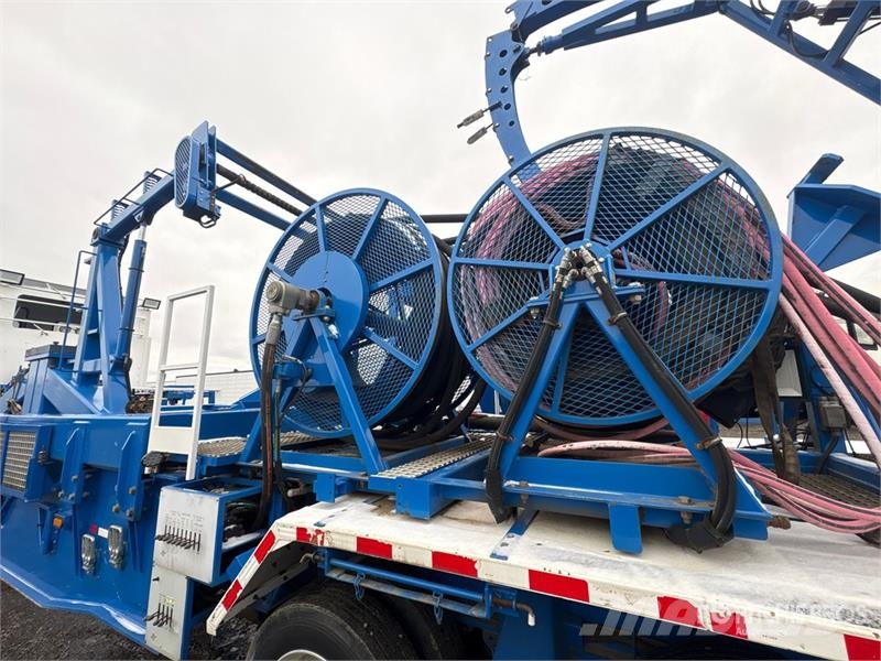 Peerless CH-55-24A Coil Tubing Reel Trailer Procesapparatuur en machines