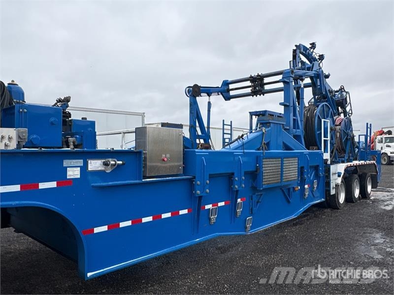 Peerless CH-55-24A Coil Tubing Reel Trailer Procesapparatuur en machines