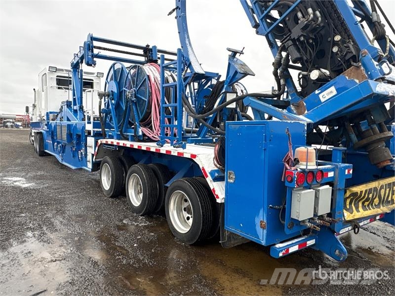 Peerless CH-55-24A Coil Tubing Reel Trailer Procesapparatuur en machines