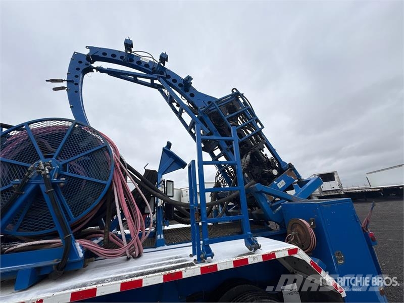 Peerless CH-55-24A Coil Tubing Reel Trailer Procesapparatuur en machines
