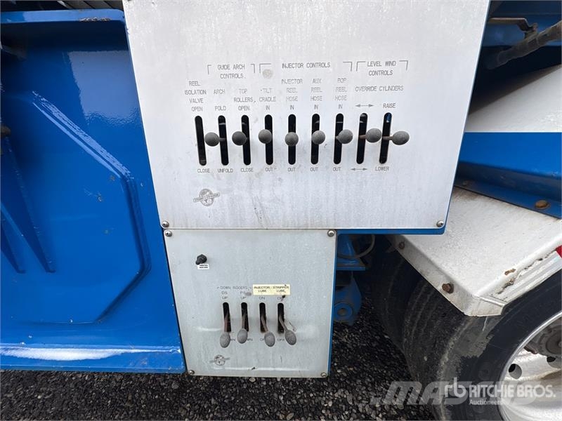 Peerless CH-55-24A Coil Tubing Reel Trailer Procesapparatuur en machines