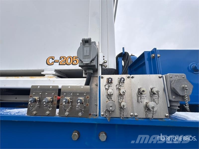 Peerless CH-55-24A Coil Tubing Reel Trailer Procesapparatuur en machines