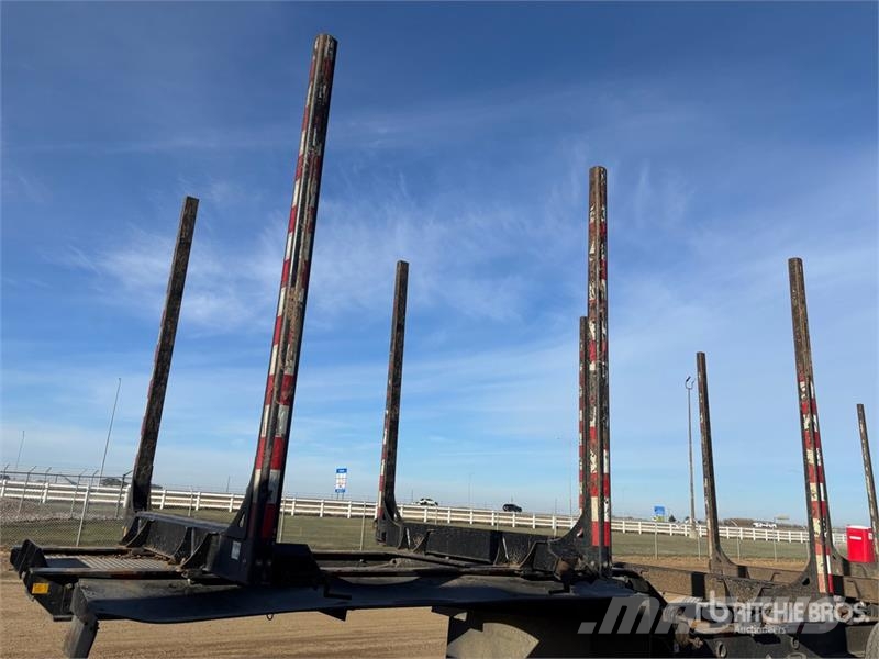 Peerless King B 33 ft Super B-Train Lead Hayrack Log Traile Maderas