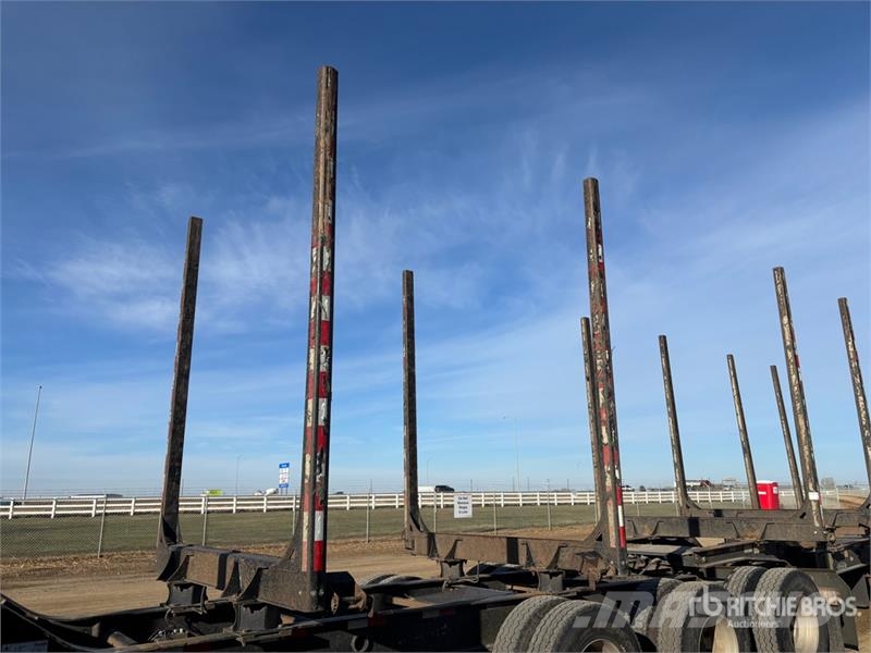Peerless King B 33 ft Super B-Train Lead Hayrack Log Traile Maderas