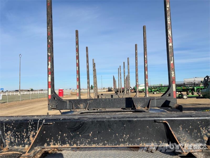 Peerless King B 33 ft Super B-Train Lead Hayrack Log Traile Maderas