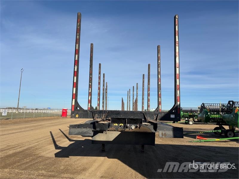 Peerless King B 33 ft Super B-Train Lead Hayrack Log Traile Maderas