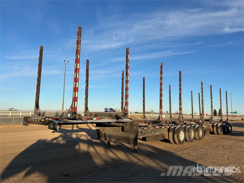Peerless King B 34 ft Super B-Train Lead Hayrack Log Traile Prikolice za hlode