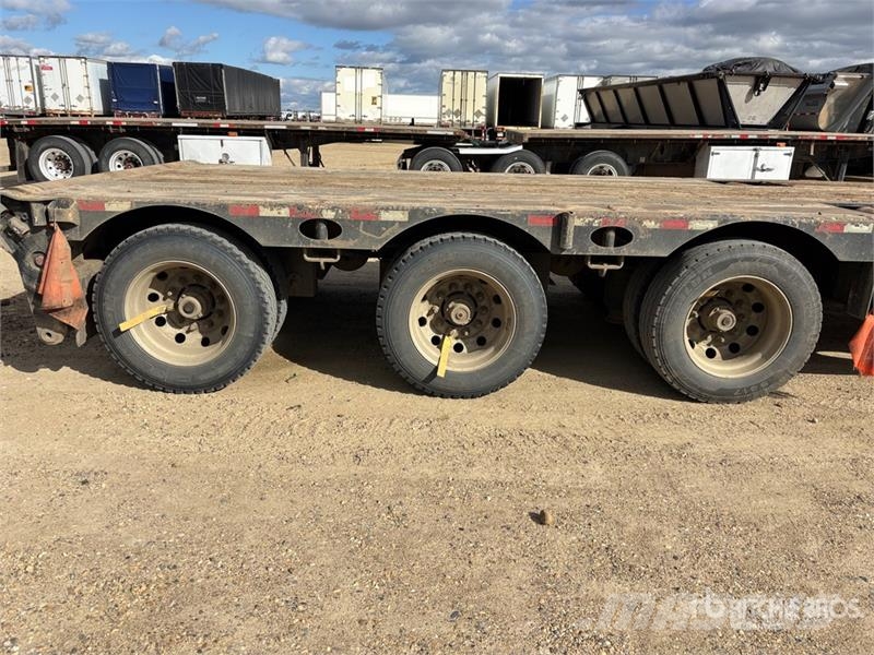 Peerless LB45-SDLRSLW-3A 55 ft Tri/A Folding Neck Trailer Maskinhenger