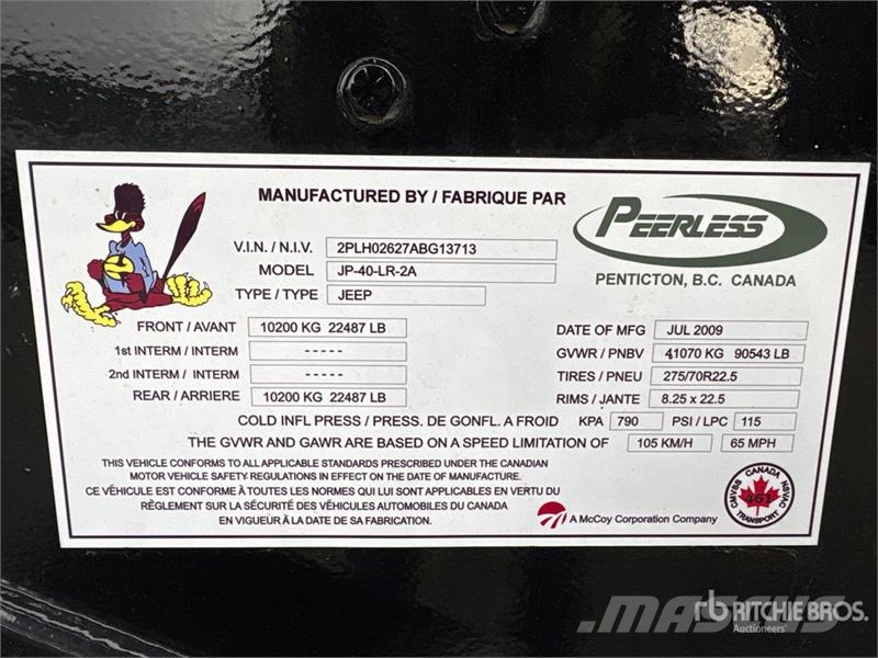 Peerless Pile Driver Vibracijoni zabijači stubova
