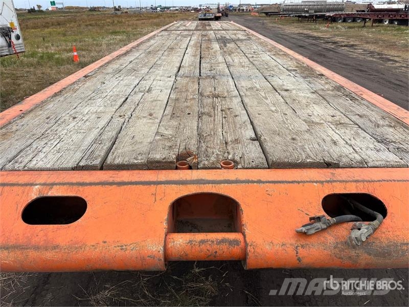 Peerless PPT-45-5086-3A 50 ft Tri/A Flatbed Oilfield Traile Oprema za preradu