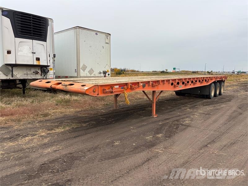 Peerless PPT-45-5086-3A 50 ft Tri/A Flatbed Oilfield Traile Oprema za preradu
