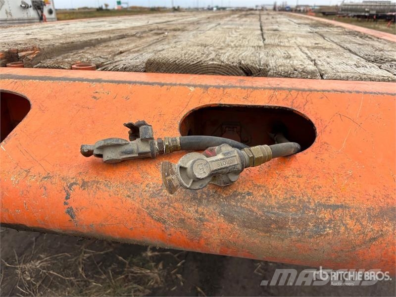 Peerless PPT-45-5086-3A 50 ft Tri/A Flatbed Oilfield Traile Oprema za preradu