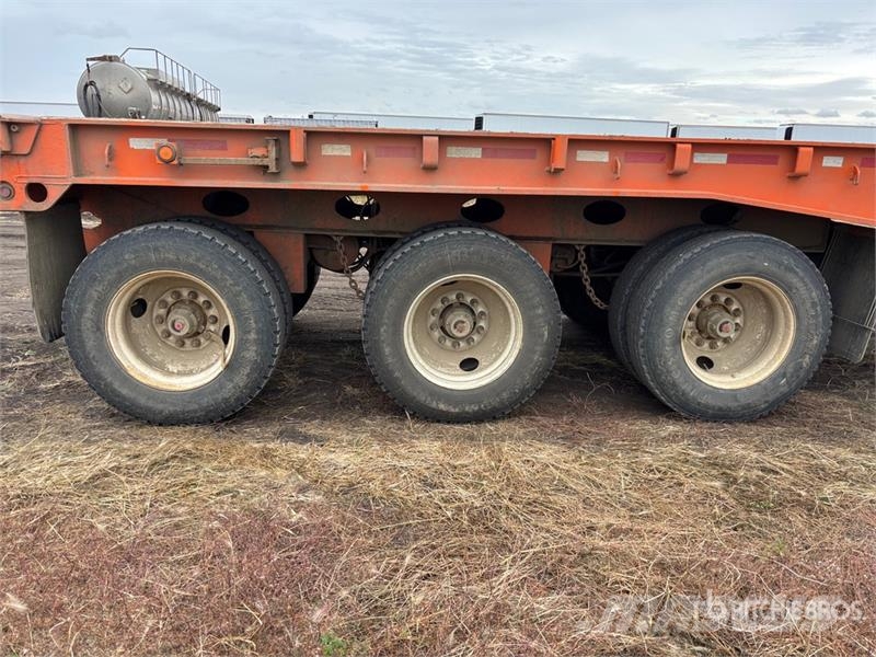 Peerless PPT-45-5086-3A 50 ft Tri/A Flatbed Oilfield Traile Oprema za preradu