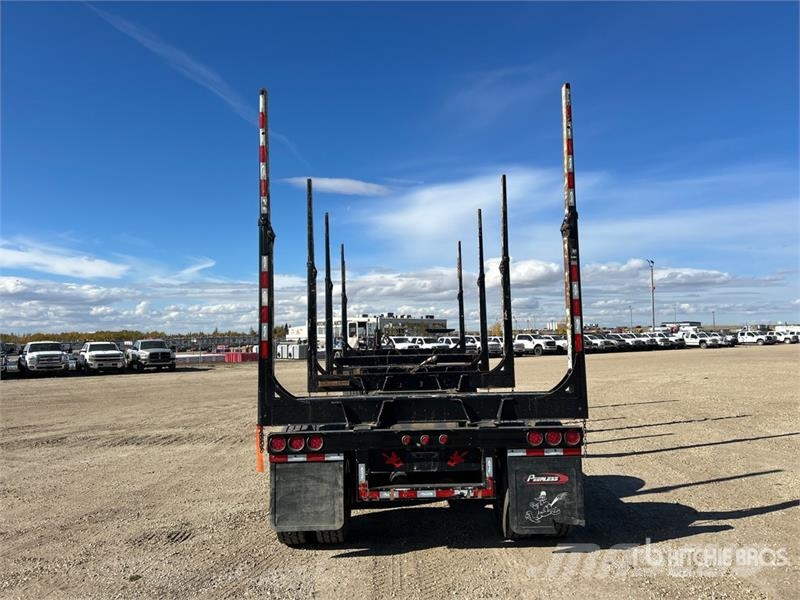 Peerless R-4050W-77-258 30 ft Quad/A Short Wood Log Trailer Tømmerhengere