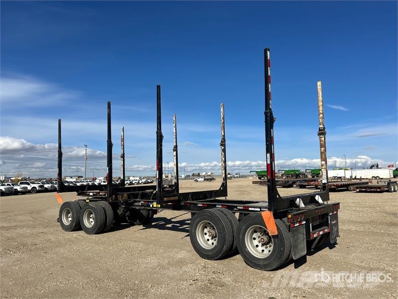 Peerless R-4050W-77-258 30 ft Quad/A Short Wood Log Trailer Tømmerhengere