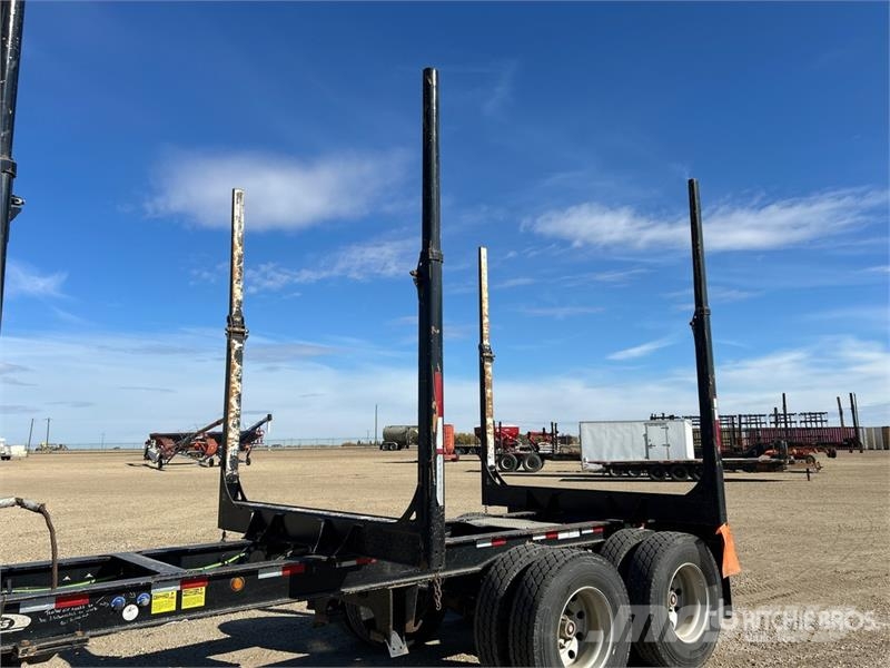 Peerless R-4050W-77-258 30 ft Quad/A Short Wood Log Trailer Tømmerhengere