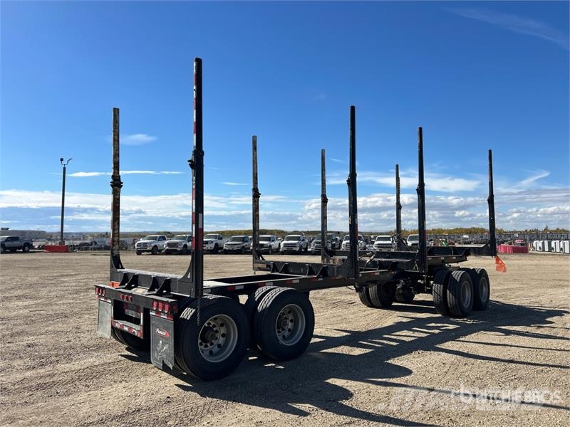 Peerless R-4050W-77-258 30 ft Quad/A Short Wood Log Trailer Tømmerhengere
