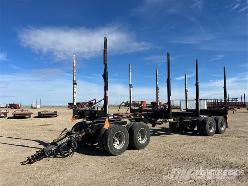 Peerless R-4050W-77-258 30 ft Quad/A Short Wood Log Trailer Tømmerhengere