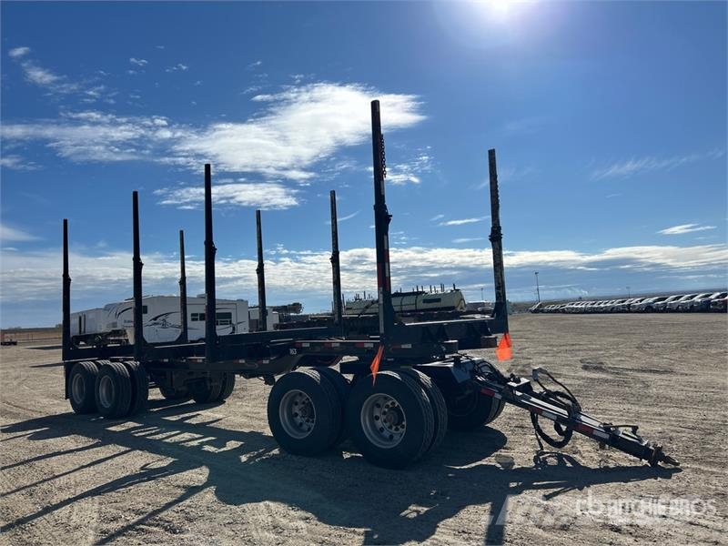 Peerless R-4050W-77-258 30 ft Quad/A Short Wood Log Trailer Tømmerhengere