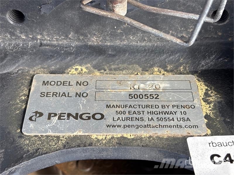 PENGO RT-20 High Torque 2-Speed Screw Pile Anchor Drive Drugi deli