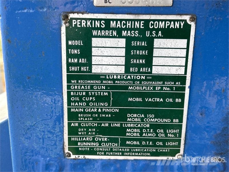 Perkins 201-B6 Metal Stamp Sonstige Baumaschinen