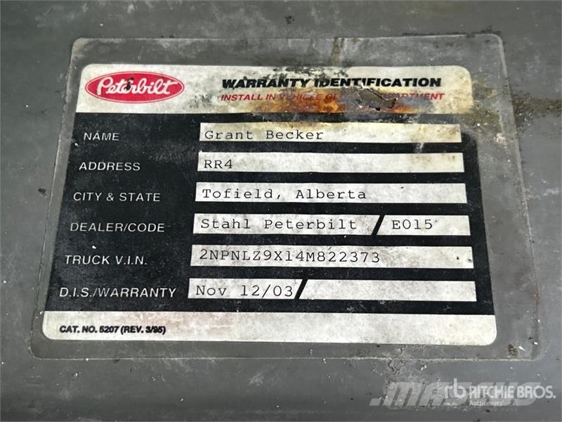 Peterbilt 330 Kabine i unutrašnjost