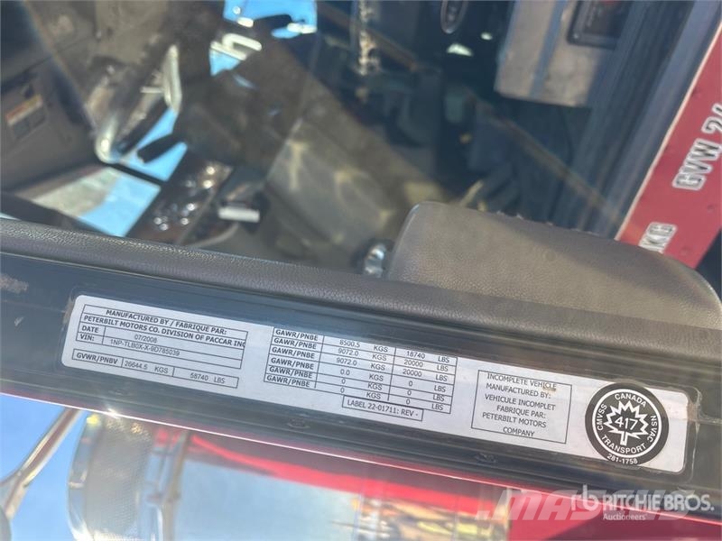 Peterbilt 367 Пожежні машини та устаткування