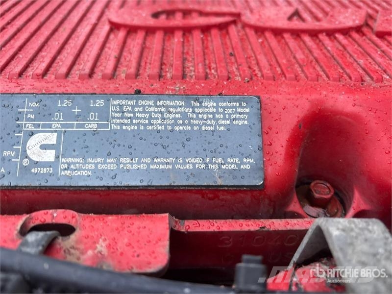 Peterbilt 367 Kabine i unutrašnjost