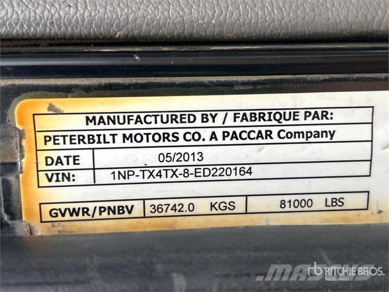 Peterbilt 367 Kombinované/Čerpací cisterny