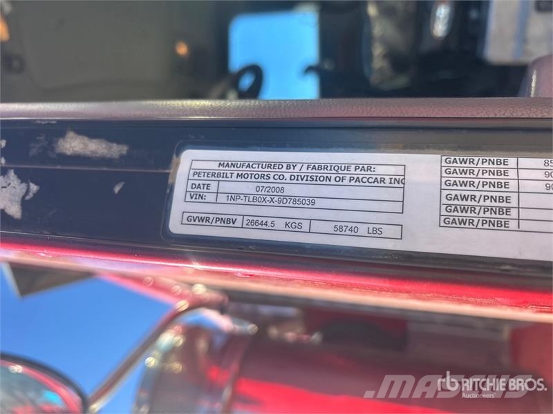 Peterbilt 367 Пожежні машини та устаткування