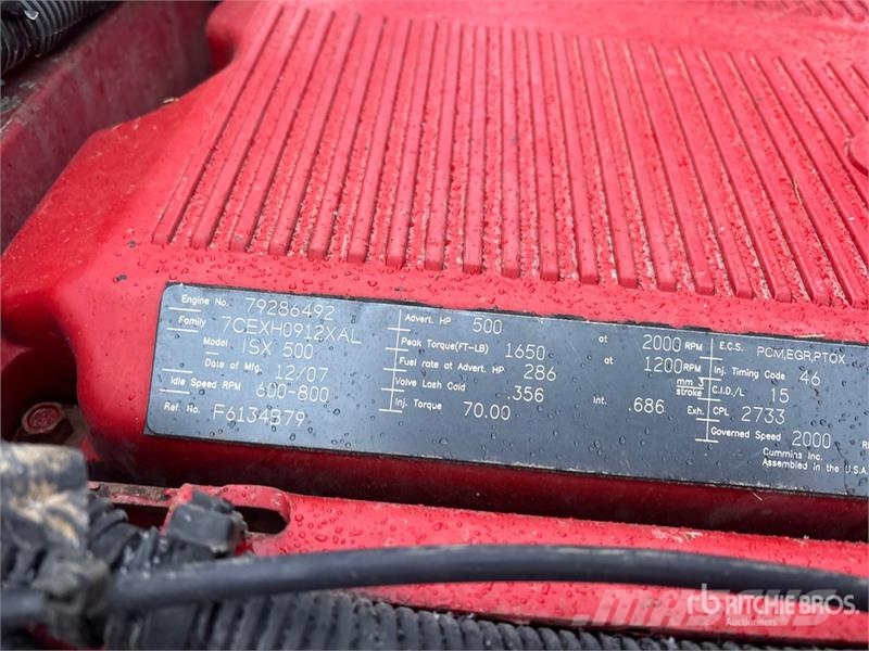 Peterbilt 367 Kabine i unutrašnjost