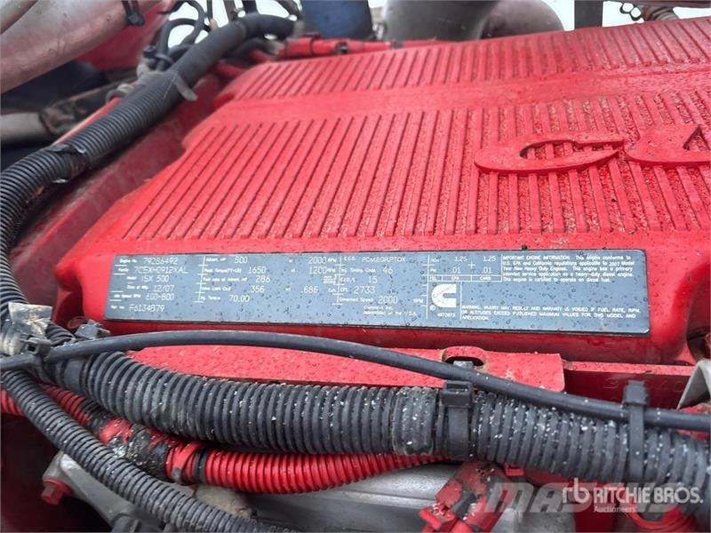 Peterbilt 367 Kabine i unutrašnjost