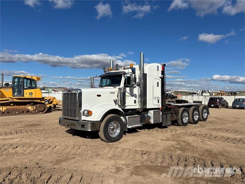 Peterbilt 367 8x6 Sleeper Winch Truck Vehículos de reciclaje