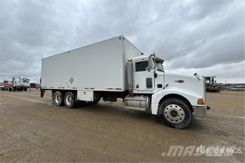 Peterbilt 385 6x4 Van Truck Sanduk kamioni