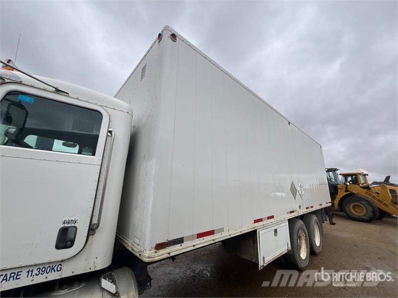 Peterbilt 385 6x4 Van Truck Sanduk kamioni
