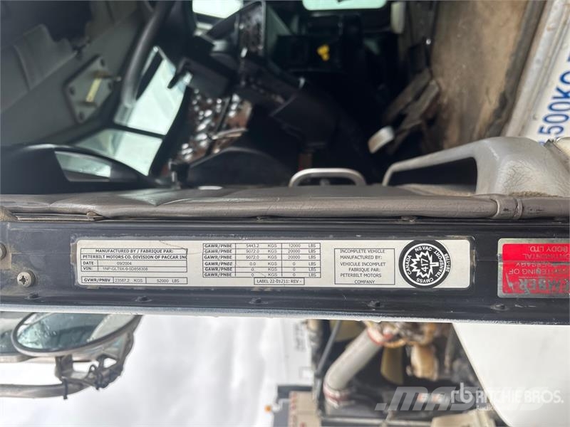 Peterbilt 385 6x4 Van Truck Sanduk kamioni